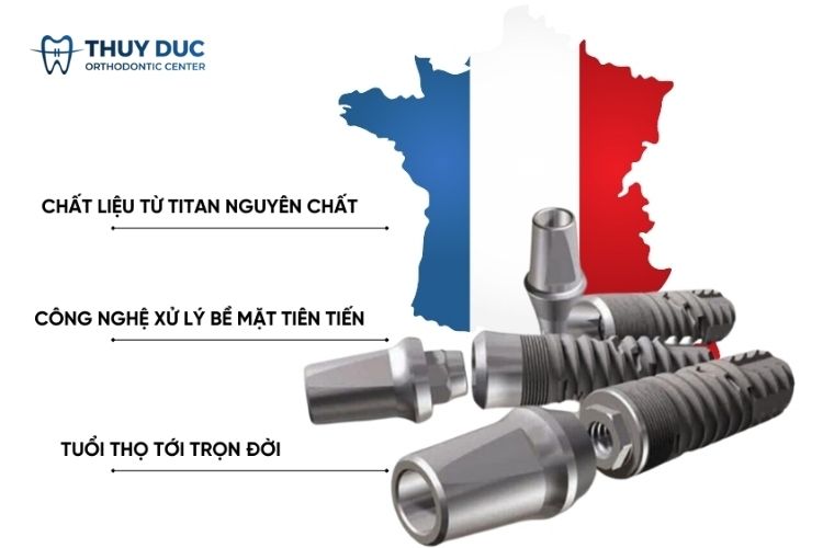 Răng implant Pháp 1