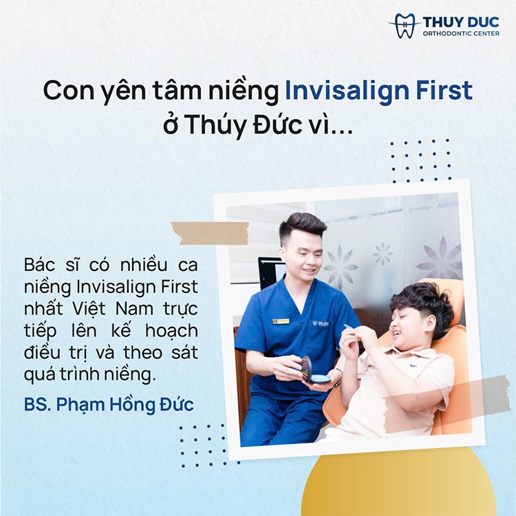 4.1. Gói niềng Invisalign First 1