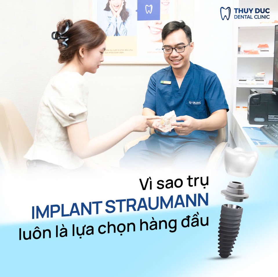 1. Trụ Straumann Thụy Sĩ 1