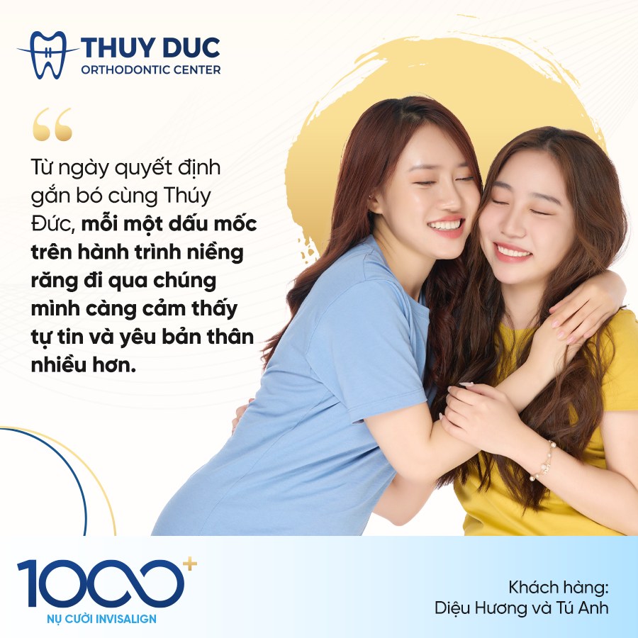 Tú Anh & Diệu Hương - Nụ cười Invisalign #100: 