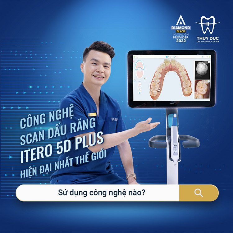 Công nghệ lấy dấu răng iTero 5D Plus mới nhất tại nha khoa Thúy Đức 1