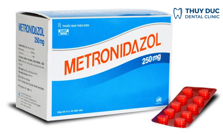 Thuốc kháng sinh Metronidazol 1