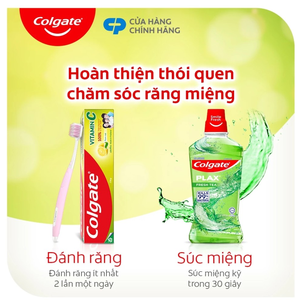 2. Bộ 2 Kem đánh răng Colgate Vitamin C thơm mát 90g 1