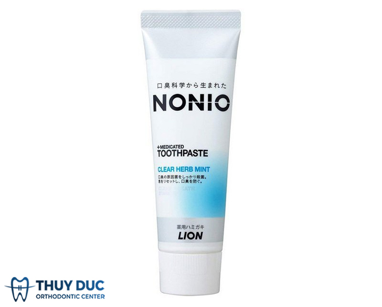 Kem đánh răng Lion Nonio Toothpaste (Clear Herb Mint) 1