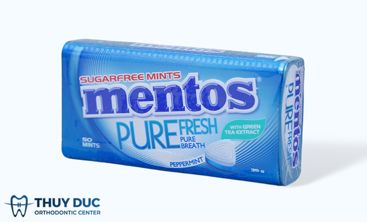 Kẹo ngậm thơm miệng Mentos Pure Fresh 1