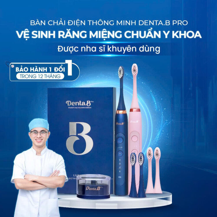 2. Review bàn chải điện thông minh Denta.B Pro được nha sĩ khuyên dùng 1