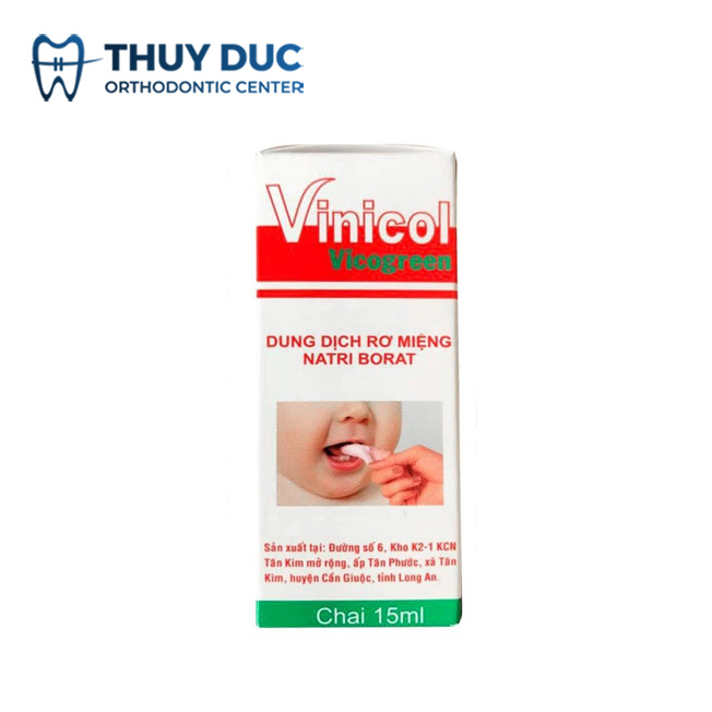 Dung dịch rơ lưỡi Vinicol 1