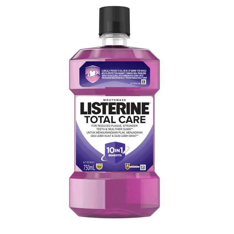 Nước Súc Miệng Listerine Total Care 1
