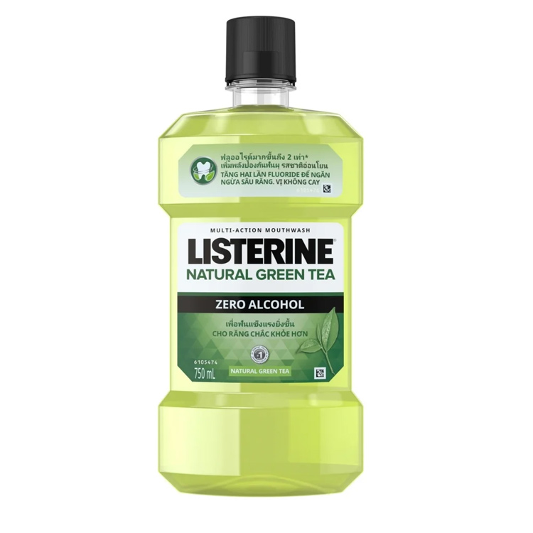 Nước súc miệng Listerine Green Tea 1
