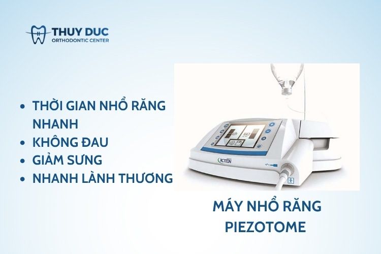 Phương pháp nhổ răng bằng máy siêu âm Piezotome 1