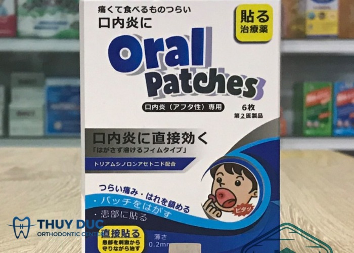 Miếng dán nhiệt miệng Oral patches 1