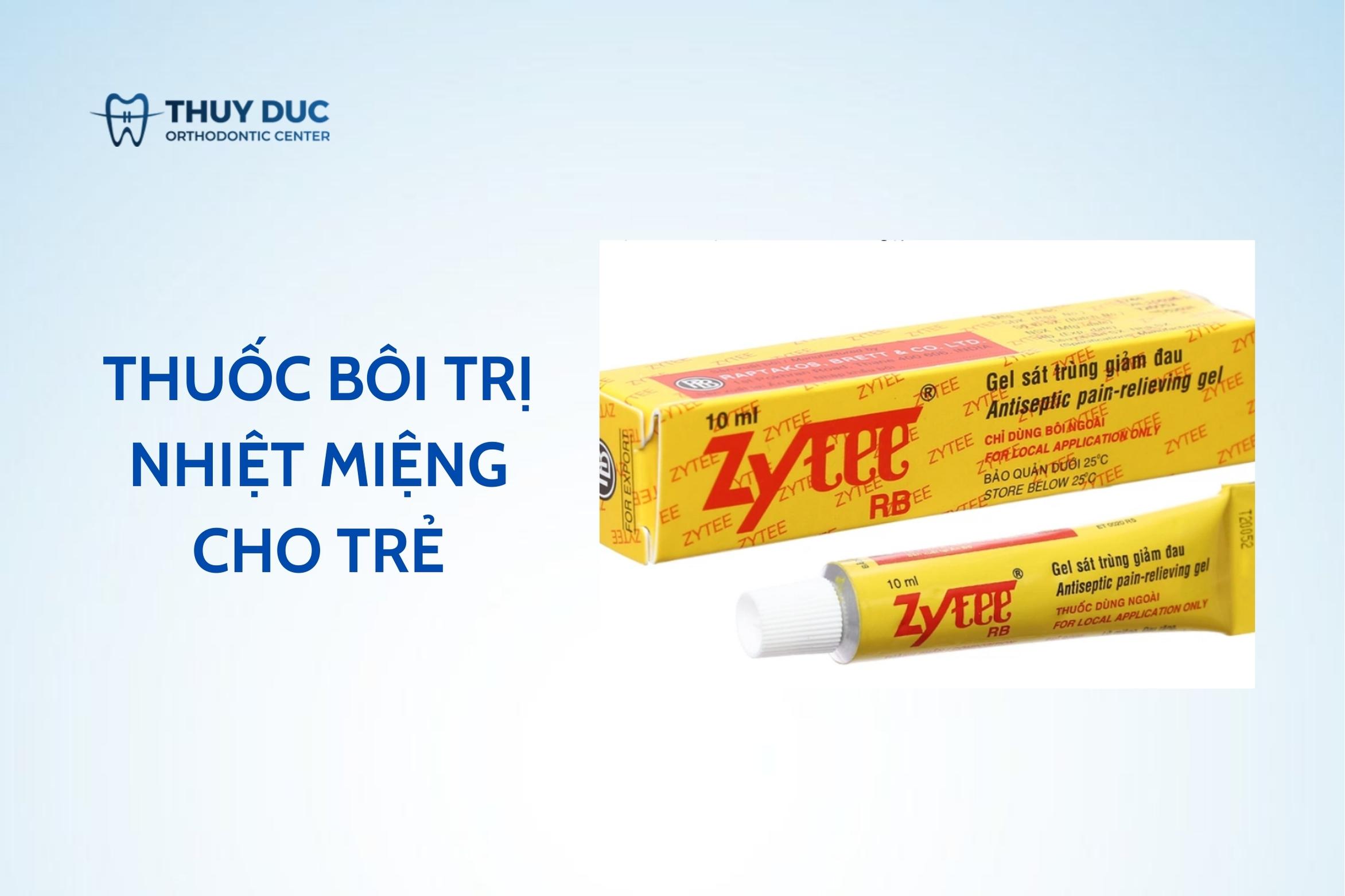 THUỐC BOI NHIỆT MIỆNG CHO BÉ GIẢM ĐAU RÁT KHÓ CHỊU DO LOÉT MIỆNG GÂY RA