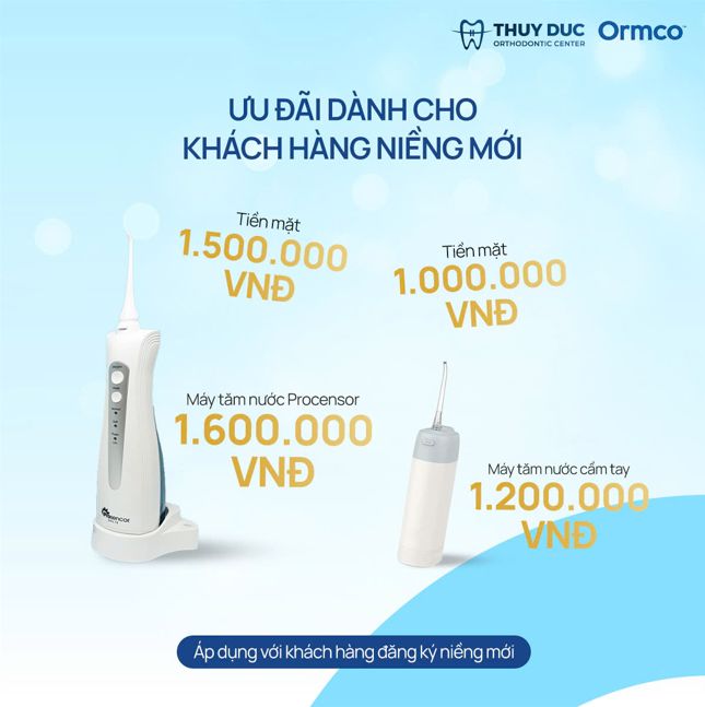 Cơ hội bốc thăm trúng quà giá trị cho khách đăng ký niềng răng tại sự kiện: 1