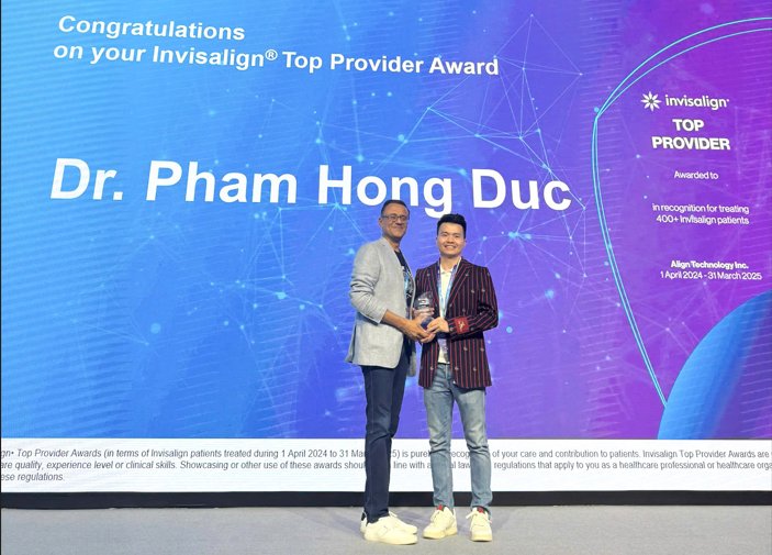 NHA KHOA THÚY ĐỨC - TỰ HÀO DẤU ẤN RED DIAMOND TẠI HỘI NGHỊ THƯỢNG ĐỈNH INVISALIGN APAC 2025 6