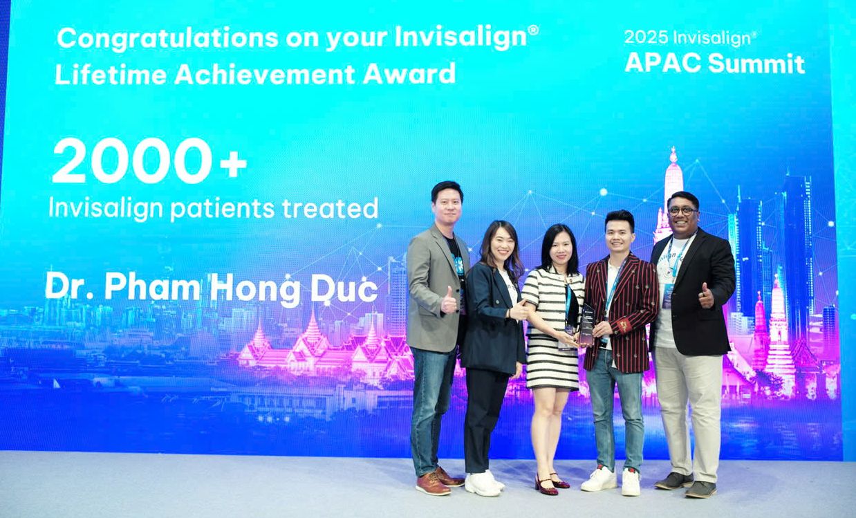 NHA KHOA THÚY ĐỨC - TỰ HÀO DẤU ẤN RED DIAMOND TẠI HỘI NGHỊ THƯỢNG ĐỈNH INVISALIGN APAC 2025 5