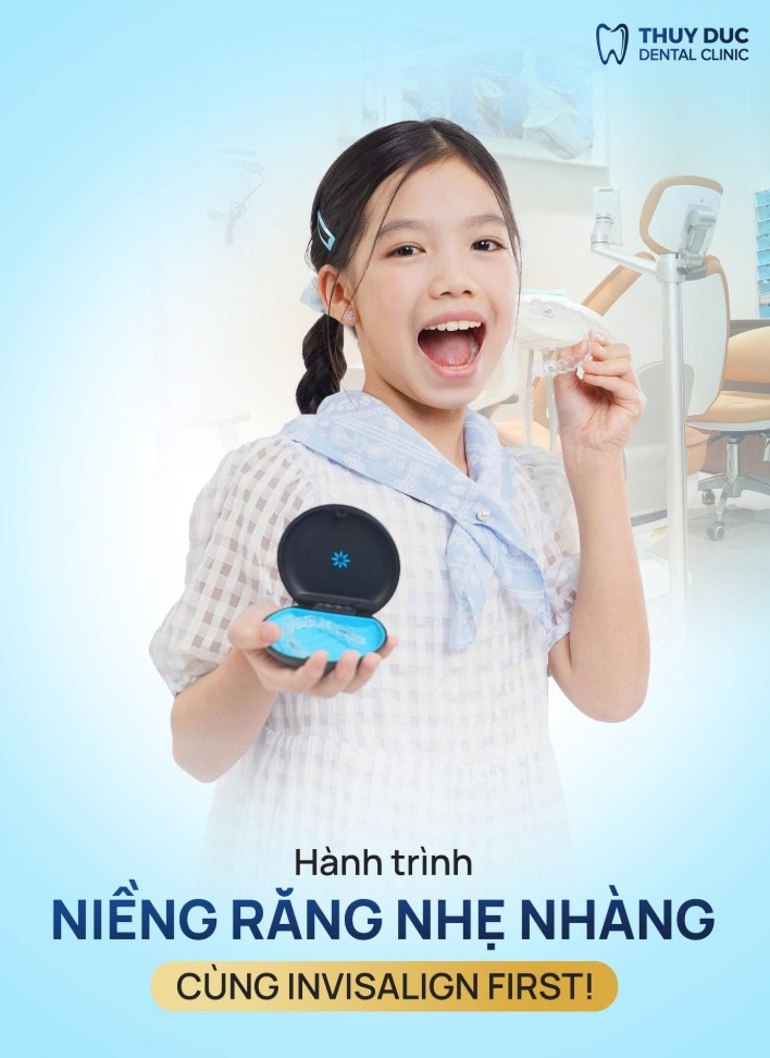 6. Niềng răng cố định hoặc khay trong suốt Invisalign First 1