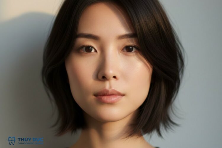 4. Cách chọn kiểu tóc cho gương mặt kim cương 1