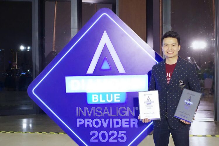 TỰ HÀO DẤU ẤN BLUE DIAMOND INVISALIGN 2025