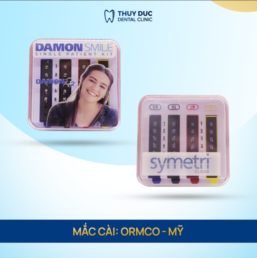 Hệ thống khí cụ chính hãng - Nền tảng quyết định sự thành công của một ca niềng răng 1 Mắc cài Ormco Mỹ