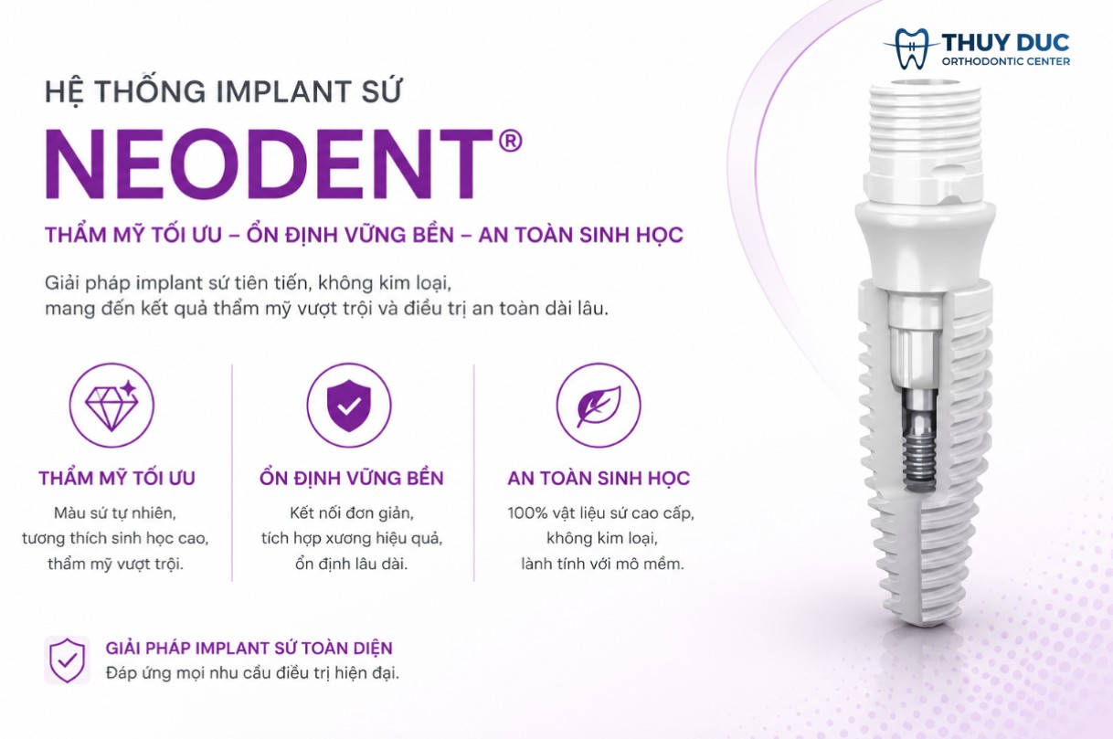 Neodent Zi – Implant sứ không kim loại 1