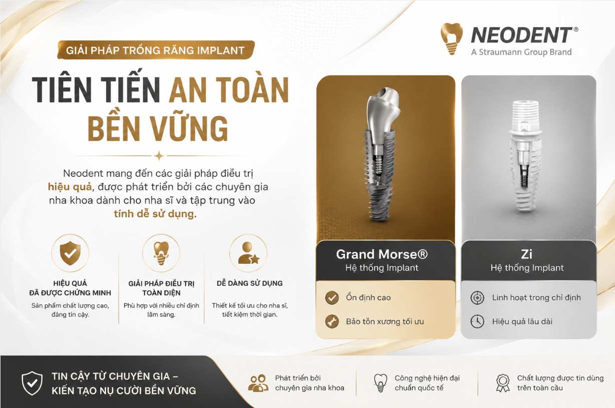 1. Neodent là thương hiệu Implant của nước nào? 1