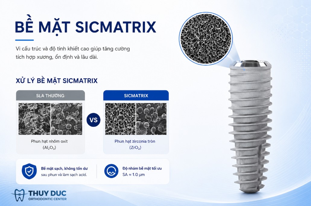 Bề mặt SICmatrix hỗ trợ tích hợp xương tốt 1 Bề mặt SICmatrix hỗ trợ tích hợp xương tốt 1